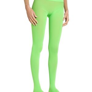 Vibrant Green Women's Hosiery